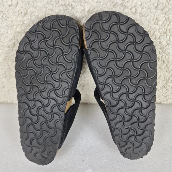 Birkenstock Salina Women's Sandals Black Pebbled Size US L 8 M 6 EU 39 - Picture 6 of 7